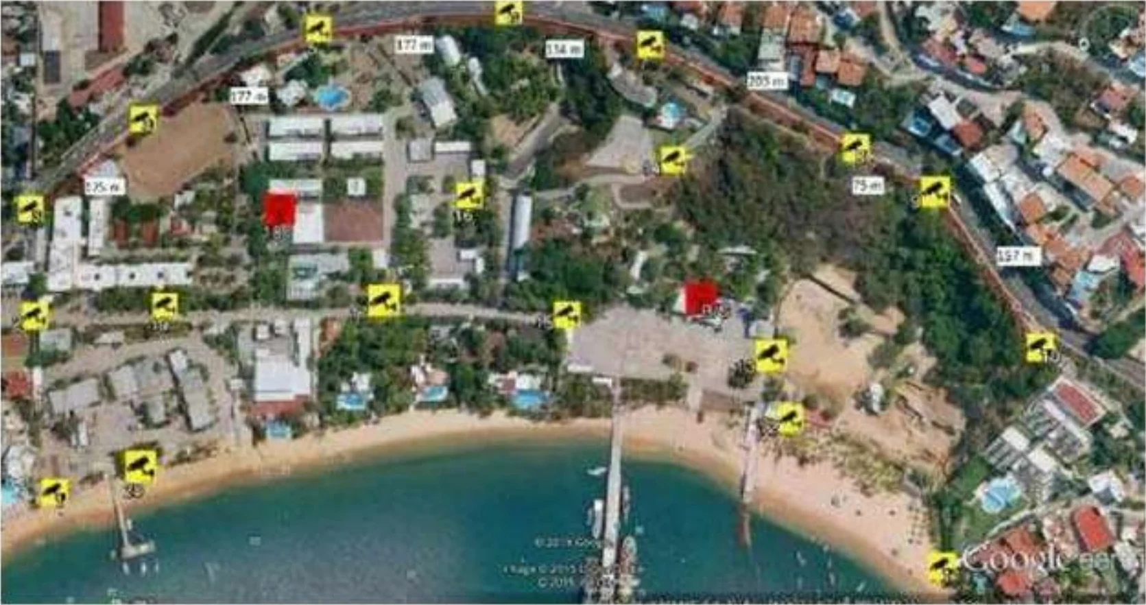 Caseta naval “Accesos Brisamar”, puentes Rama 10 y 60 y Base Naval
