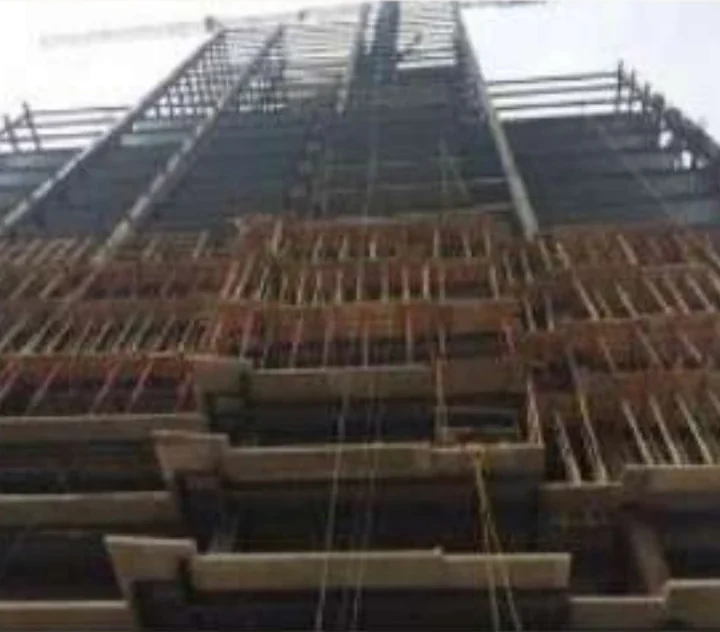 Obra civil del Edificio B, Towers Bosque Real