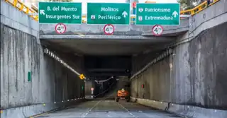 Puente vehicular inferior Constituyentes – Observatorio
